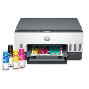 HP Smart Tank 6001 Wireless All-in-One Ink Tank Printer, Scanner, Copier with 2 years of ink included, Best for home, Refillable ink tank (2H0B9A)
